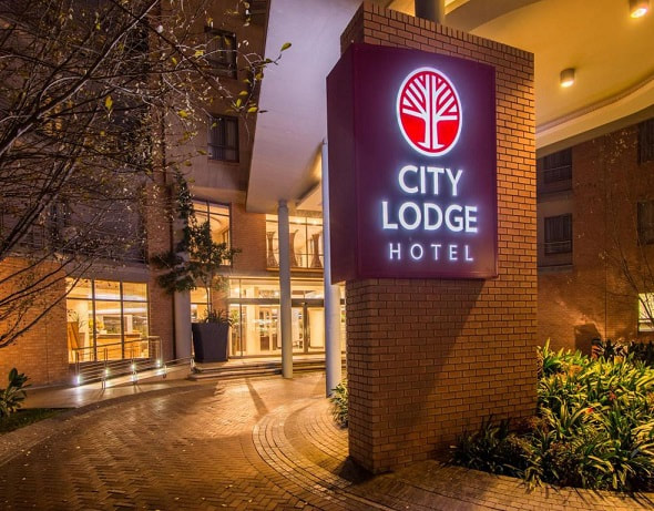 City Lodge Hotel entrance