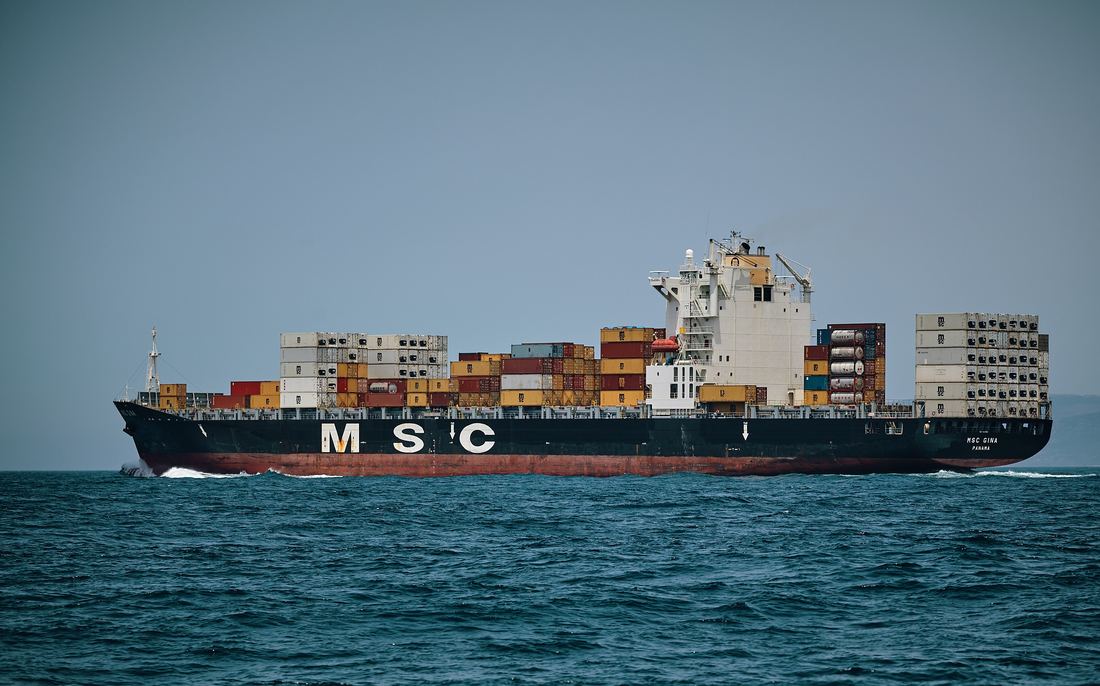 Container ship. We take a look at maritime statistics