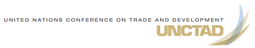 UNCTAD logo and trade and development report