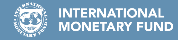 International Monetary Fund (IMF) logo and economic outlook July 2019